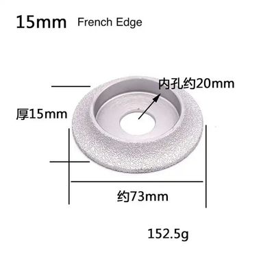 Bánh mài mạ điện nhỏ Bánh mài điện bạc 50mm