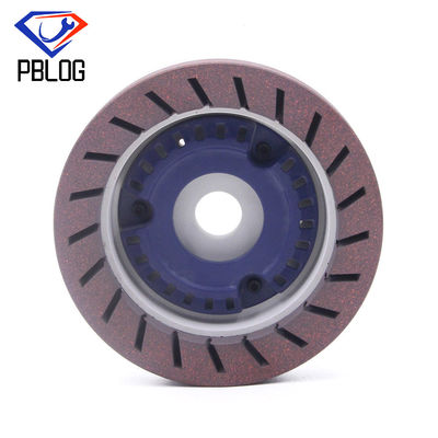 Boke 150mm Bánh xe đánh bóng nhựa Turbo hình bát với áo khoác chống nước cho máy vát