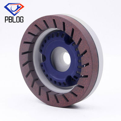 Boke 150mm Bánh xe đánh bóng nhựa Turbo hình bát với áo khoác chống nước cho máy vát