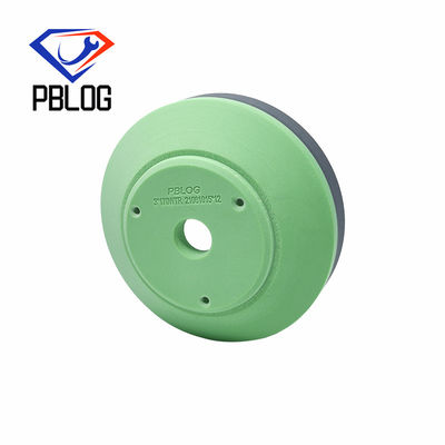Bánh xe đánh bóng nhựa liên tục hình bát Boke 150mm với áo khoác chống nước cho máy vát