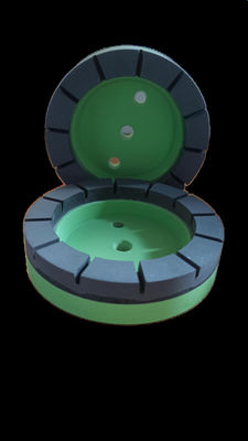100mm 22mm lỗ nhựa cốc trượt bánh cho máy nghiền hai cạnh