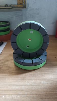 100mm 22mm lỗ nhựa cốc trượt bánh cho máy nghiền hai cạnh