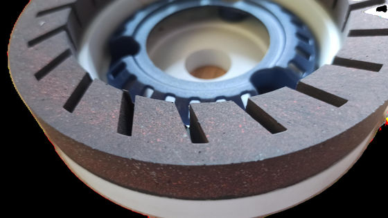 150mm ốp nhựa độ sắc nét cao cho máy nghiền 240 Grit White Brown Cup Wheel