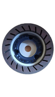 White Brown Hardness Grinding Wheel ốp cuộn nhựa cho máy nghiền hai cạnh