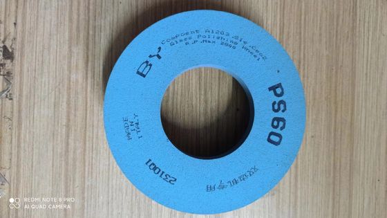 Đốm mài nhựa độ sáng cao 70mm Bên trong màu xanh PA60 Đốm đánh bóng
