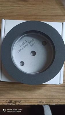Ống mài nhựa / Ống mài nhựa 150mm Màu trắng nâu 120-240 Grit cho Máy cạnh kép