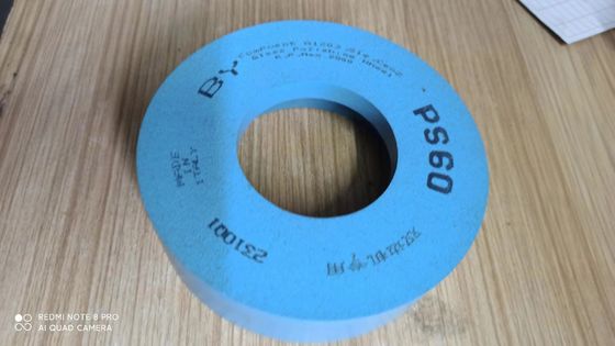 Blue nhựa bánh xe độ sắc nét cao Grit 60 cho hai cạnh / Beveling máy