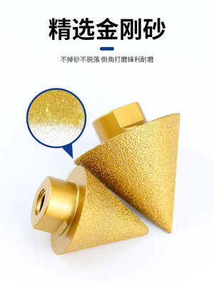 10-100mm Chân thẳng Charmferer cao bền 40-400#