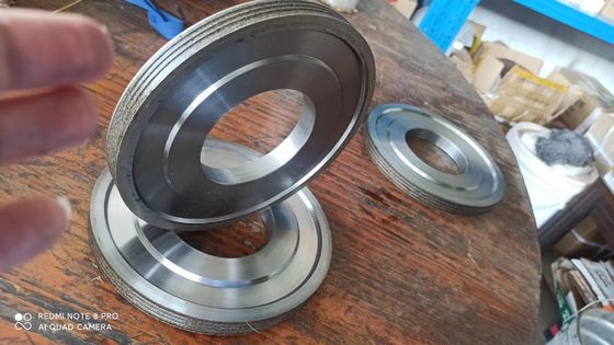 240 Grit Hardening Diamond Wheel với kích thước lớp làm việc 4mm * 2 và cạnh tròn