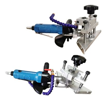Máy nghiền thủy tinh bằng tay chính xác cao với hệ thống điều khiển bằng tay