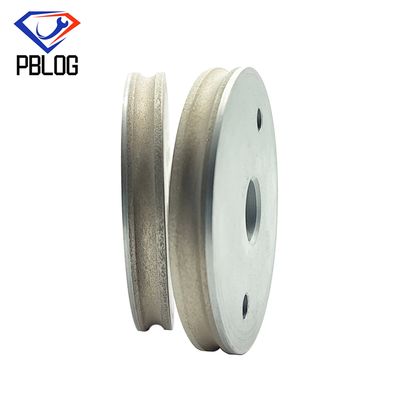 240 cát Xám kim cương trộn bánh xe với cạnh tròn và 12/22/30mm lỗ Arbor
