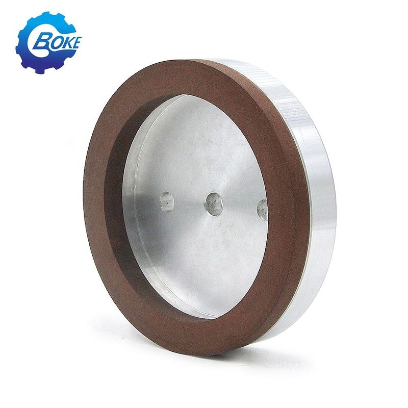 150mm Đỏ nghiền kim cương nhựa Bond Wheel cho kính Edger cho Bavelloni