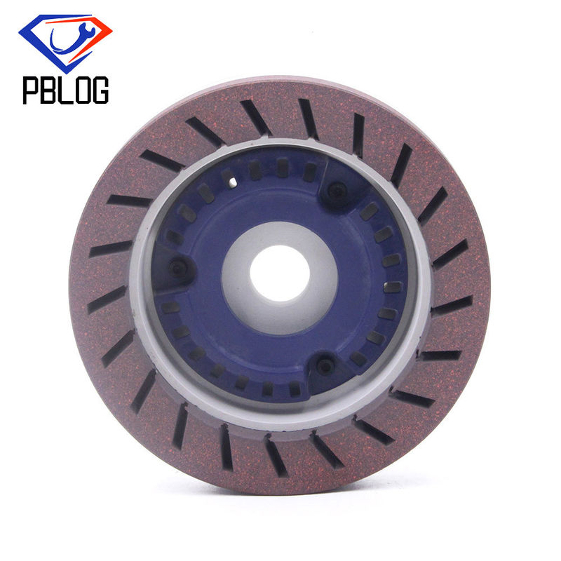 Boke 150mm Bánh xe đánh bóng nhựa Turbo hình bát với áo khoác chống nước cho máy vát