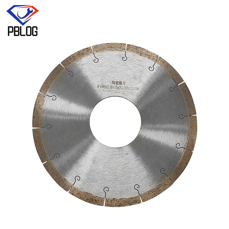 8 inch kim cương cắt đĩa với vật liệu kim cương đường kính 16-60 mm