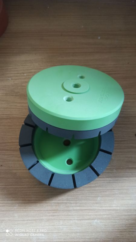 120# - 240# Khó khăn nhựa nghiền bánh xe kính mỏng nghiền bánh xe cho máy hai cạnh