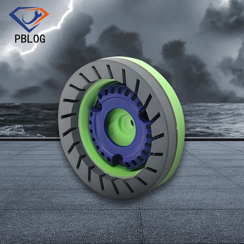 120 -240 Grit Khó khăn nhựa nghiền bánh xe bánh cốc để bảo vệ kính mỏng