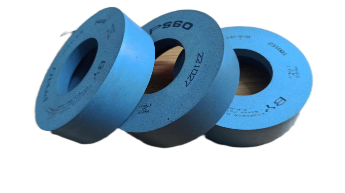 150 * 12 * 20 * 12 Ống mài nhựa màu xanh cho mài chính xác
