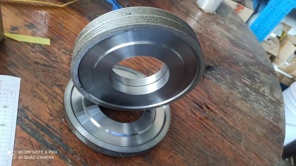 240 Grit Hardening Diamond Wheel với kích thước lớp làm việc 4mm * 2 và cạnh tròn